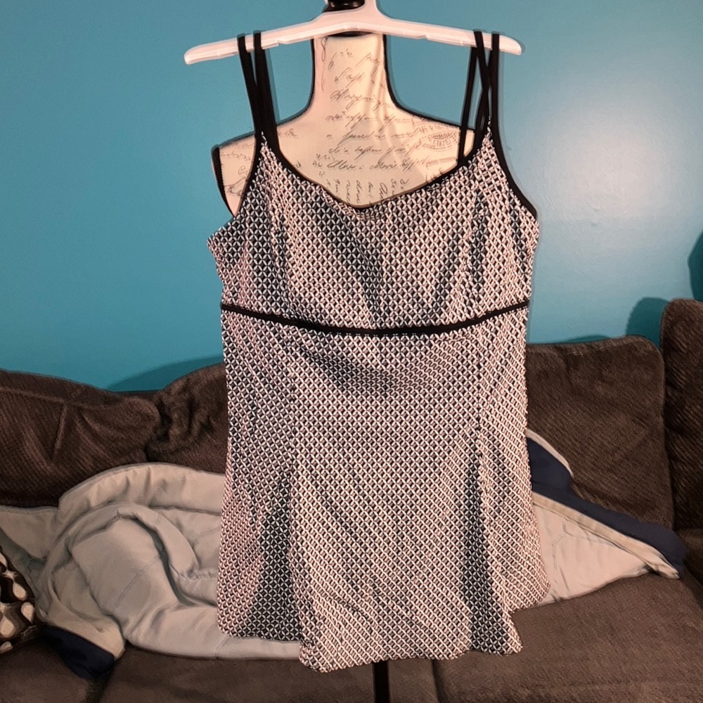 Great Lengths Swim Dress, Size 16